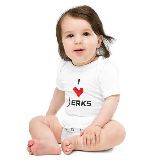 I love Jerks Bunch of Jerks onesie Baby short sleeve one piece