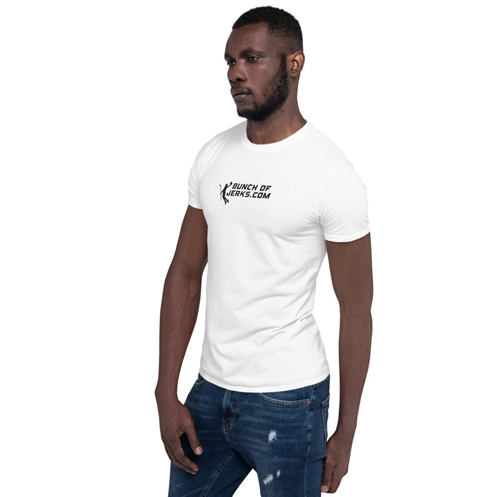 Bunch of Jerks Black Logo Basic Tee Short-Sleeve Unisex T-Shirt