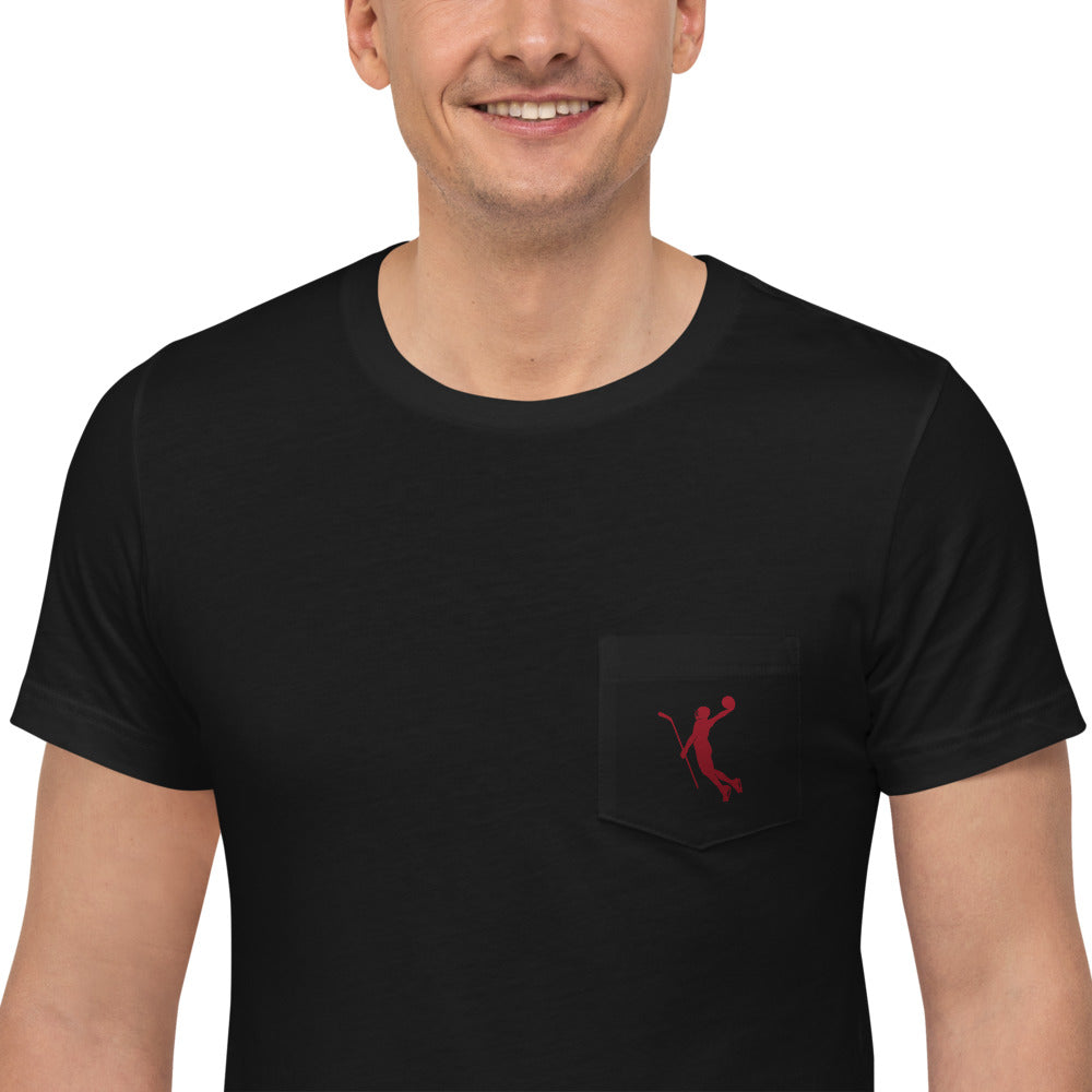 The Jerkman Bunch of Jerks Pocket Logo Unisex Pocket T-Shirt